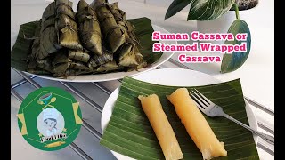 Suman Cassava #steamedwrappedcassava #food4hjobymomc #bananawrappedsteamedcassava