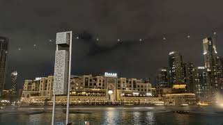 Amazing Dancing Fountain Show in Dubai 2022 4K