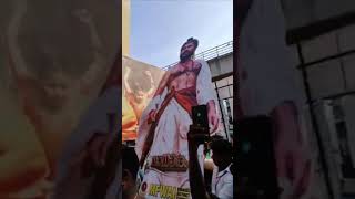 Mamangam Release day celebration at Kavitha theatre