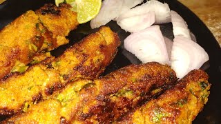 Super Easy Mutton Seekh Kabab Recipe in Hindi or Urdu | Tasty foodz.