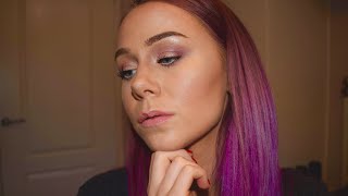 Soft Purple Smokey Eyes | Katy Harmston