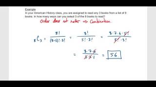 Chapter 11.8 - Combinations