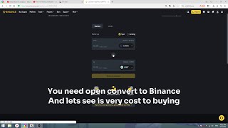 How Invest Crypto with $0.79 Convert Binance 100% Limit Selling