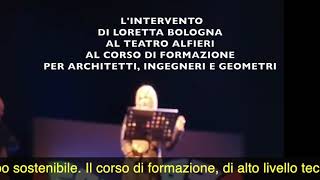 B INTERVENTO DELL'ASSESSORE AL TURISMO E UNESCO  LORETTA BOLOGNA **