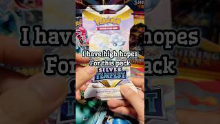 For Lugia Opening Pokemon TGC Silver Tempest booster pack #pokemon #pokemoncards #pokemontcg #shorts