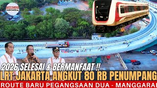 Target LRT JAKARTA ANGKUT 80 RIBU PENUMPANG PER HARI 2026! Manfaat Langsung Bagi Jakarta & Properti