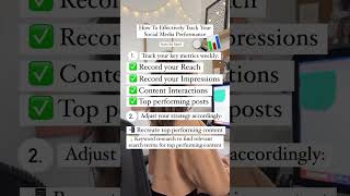 HOW TO EFFECTIVELY TRACK YOUR SOCIAL MEDIA TO PERFORMANCE ANALYTICS/METRICS #marketingtips
