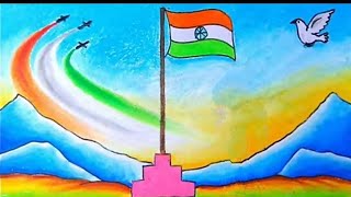 ❤️👍how to easy drawing for independence day special drawing most easy republic day special drawing