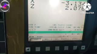 CNC PART COUNT #CNC MACHINE पर PART COUNT ZERO कैसे करें #cnc पर part count edit कैसे करें