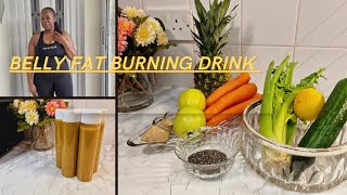 I Drink This a Day To Lose Weight| BELLY FAT BURNER DRINK|EASY TO MAKE