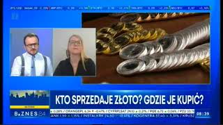 Gdzie kupić sto ton złota? Agnieszka Olewska, Członek Zarządu Mennicy Skarbowej SA w TV BIZNES24