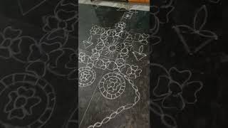 Radhasapthami rangoli muggu #radhasaptami #chariot #rangoli #simple #easy #today