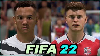 FIFA 22 | ENGLISH LEAGUE TWO PLAYERS REAL FACES