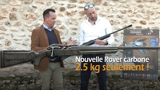 Nouvelle carabine Sabatti carbone : 2.5kg seulement !