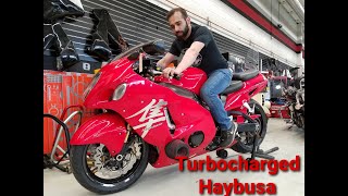 Turbo Hayabusa with 466 hp dyno pull