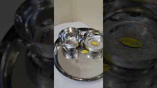 Stainless steel dinner set marriage gift set at Hakimi Steel