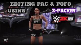 WWE 2K16: Editing Pofo Moveset & Pac Files with X-Packer