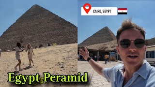 I went inside a Pyramid in Giza, Egypt! 🇪🇬 | egypt peramid tour | egypt peramid in giza