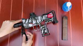 Ferventoys New Uzi Gel Blaster Unboxing & Review 2023 - UZI Splatter Ball Gun