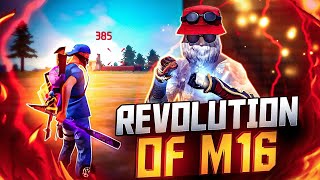 REVOLUTION OF M16 FREE FIRE تطوري في فري فاير 🔥