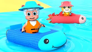 Row Row Row Your Boat, Preschool Rhymes and Kindergarten Songs for Kids