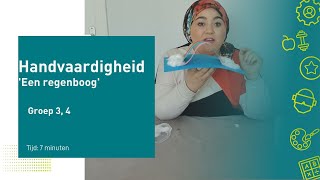 Handvaardigheid - Een regenboog