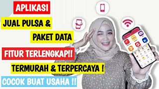 APLIKASI JUALAN PULSA TERMURAH & TERPERCAYA YANG BANYAK KONTER PAKE !