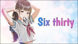 Nightcore: Ariana Grande - Six thirty || Lyrics