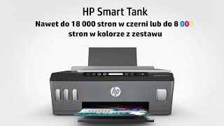 HP Smart Tank. Ekstremalnie niski koszt druku, bez użycia kartridży.