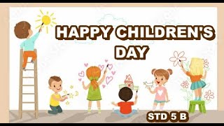 DOMINIC SAVIO - SANTHOME - CHILDREN'S DAY WISHES - 5 B