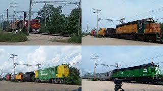 IRM Diesel Day#3(Featuring Epic Horn Shows, CNW 6847, ATSF 92, SP 1518, BN 5383, IT 1605,& More)