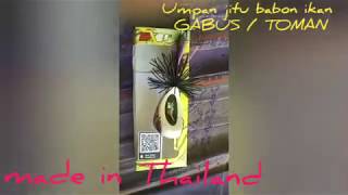 Unboxing and review lure Bum Bee umpan gabus atau toman