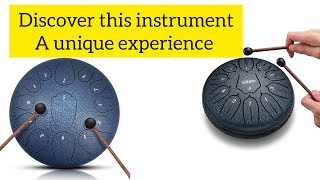 "Find peace with the Tongue Drum! An introduction and the captivating sound of this instrument."