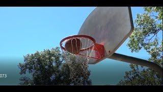 Trick Shot with a Basketball (Khmer Philly Vlog)