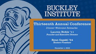 13th Annual Conference: Remarks from Lauren Noble ’11 and Ryan Gapski ’24