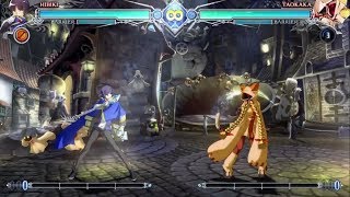 Hibiki vs Taokaka - BlazBlue Centralfiction Arcade Mode