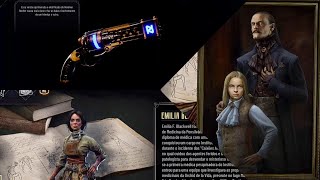 Evil West, armas, personagens e anotações.