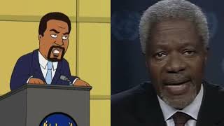 Kofi Annan in Family Guy