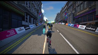 Pre zRacing Glasgow Crit 5-laps Recce via Stage-3 of ZRS Podium Rides