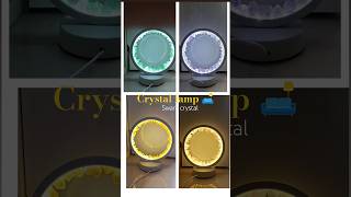 Natural Crystal Healing Tablet Lamp Raw Stone quartz Bedroom #short #swaracrystal #tablelamp