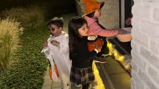 Trick or treat 2024 l Halloween night 2024 #shortsvideo #shorts