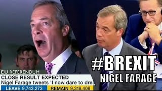 Nigel Farage comemora e justifica o BREXIT