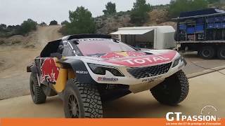 "Maximum Attack" à bord du Peugeot 3008 DKR Maxi de Stéphane Peterhansel