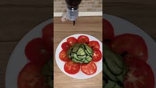 Fresh tomatoes and cucumber for dinner #eatfresh #healthiswealth #eathealthystayhealthy