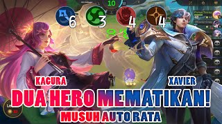 DUO HERO MEMATIKAN! KAGURA + XAVIER - MAGIC CHESS MLBB