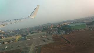 JetAirways Airlines takeOff at Goa Airport