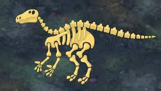 Iguanodon Dinosaurier Ausgrabung 🔎 Paläontologie Spiel für Kinder⭐️Dino Dog #4