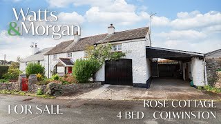 Walk-through property video tour of Rose Cottage - Colwinston