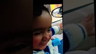 Cheeku on the way to Pahalgam ❤️ #kashmir #viral #kidsvideo #kids #kidssong #kashmiri #travel