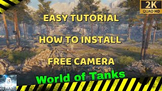 World of Tanks - HOW INSTAL FREE CAMERA (easy tutorial)    #worldoftanks  #wot #wot free camera 💯